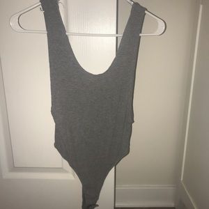 Basic Grey Bodysuit